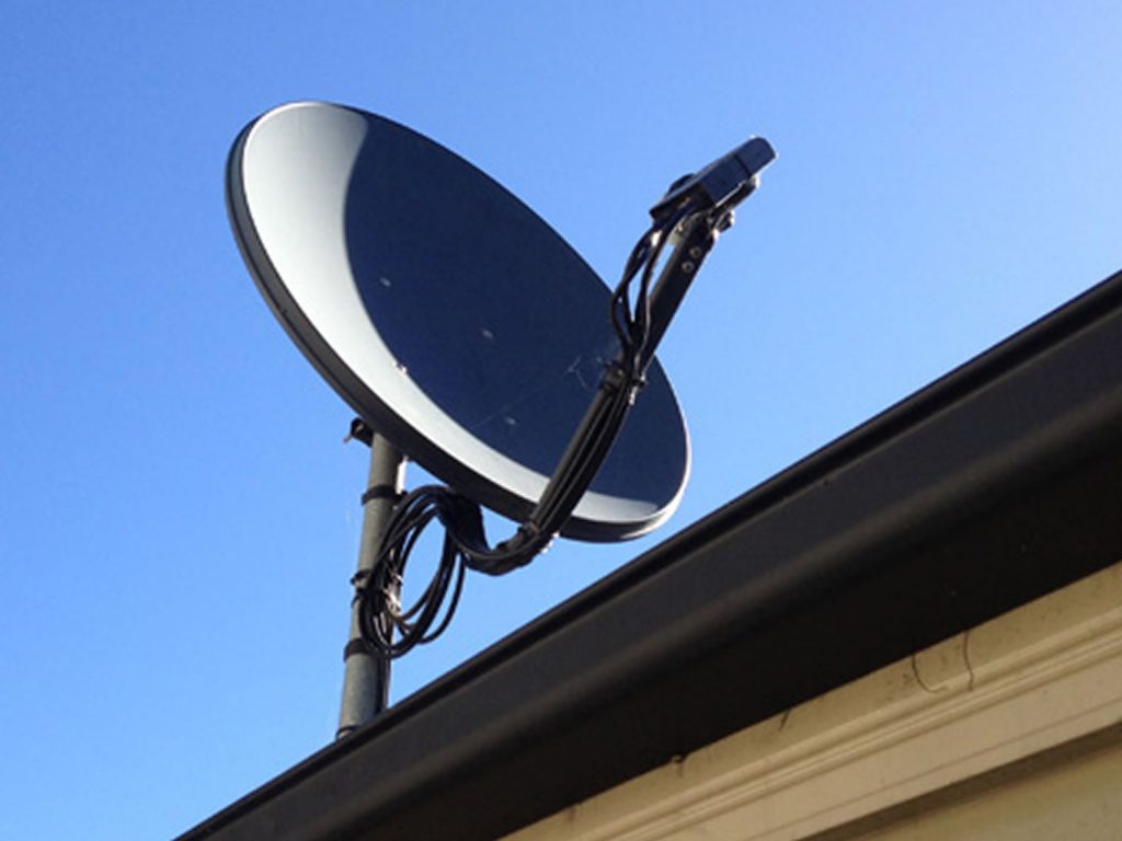 c-band k-band Satellite dish installation gold coast